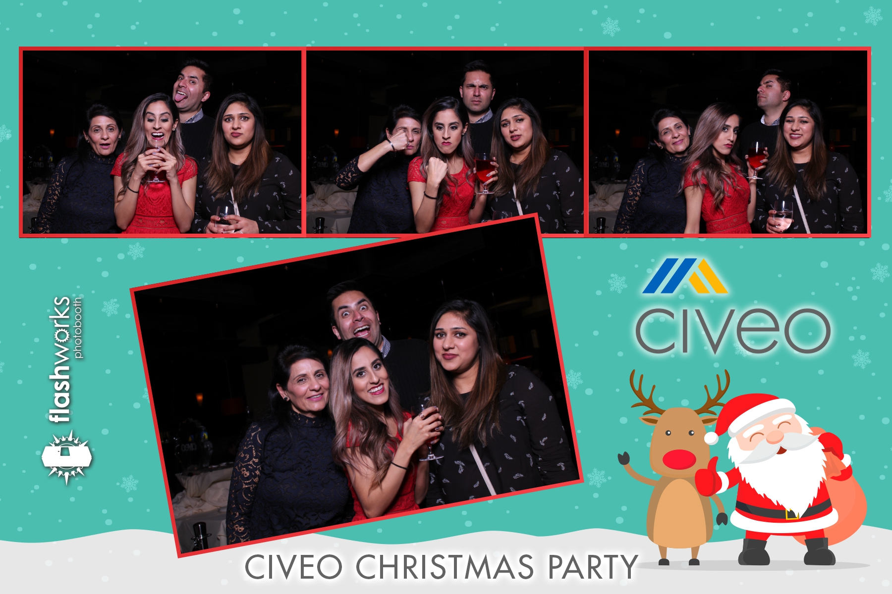 CIVEO Christsmas Party | View more photos from the event at gallery.flashworksphotobooth.com/u/FlashworksPhotoboothInc/CIVEO-Christsmas-Party